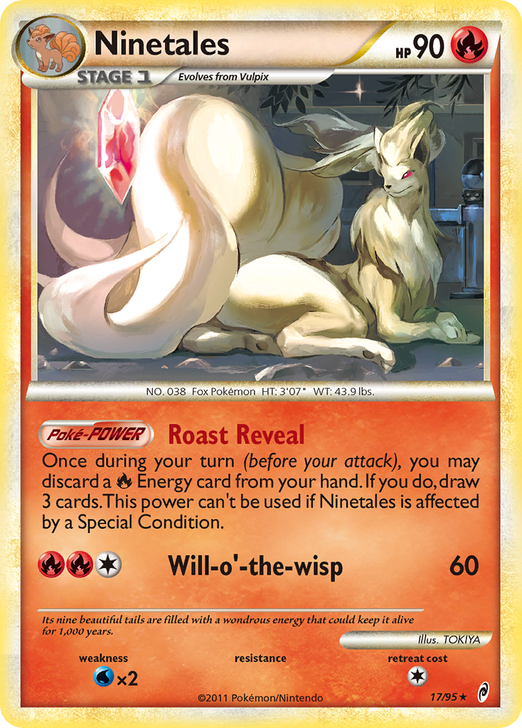 Ninetales (17/95) [HeartGold & SoulSilver: Call of Legends] | Jack's On Queen