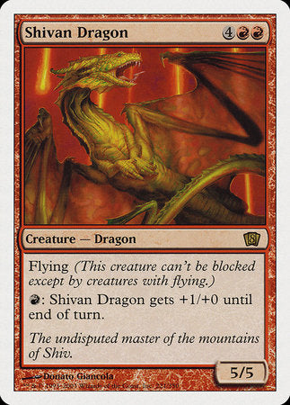 Shivan Dragon [Eighth Edition] | Jack's On Queen