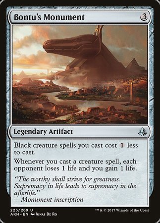 Bontu's Monument [Amonkhet] | Jack's On Queen