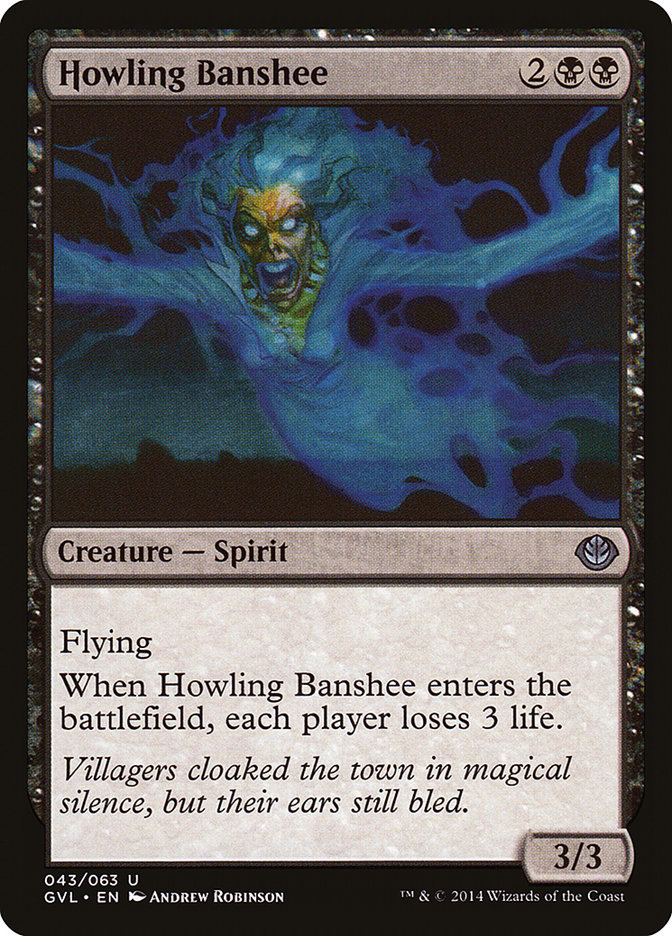 Howling Banshee (Garruk vs. Liliana) [Duel Decks Anthology] | Jack's On Queen