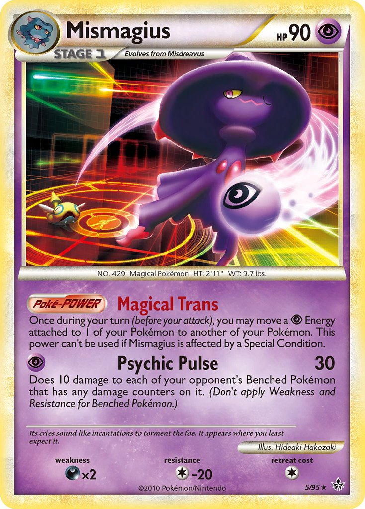 Mismagius (5/95) (Theme Deck Exclusive) [HeartGold & SoulSilver: Unleashed] | Jack's On Queen