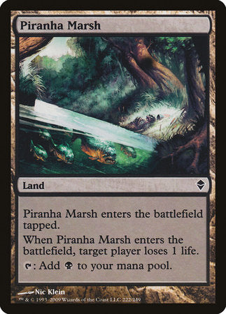 Piranha Marsh [Zendikar] | Jack's On Queen