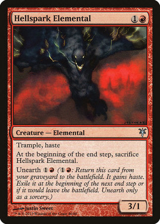 Hellspark Elemental [Duel Decks: Sorin vs. Tibalt] | Jack's On Queen