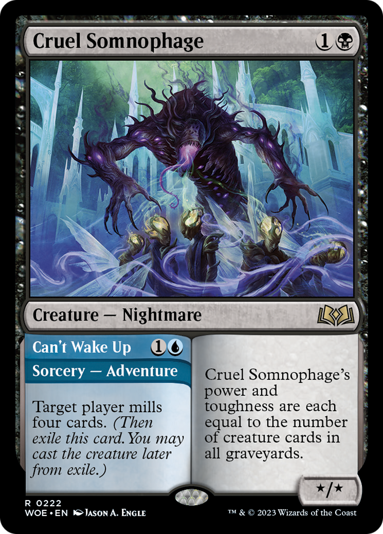 Cruel Somnophage // Can't Wake Up [Wilds of Eldraine] | Jack's On Queen