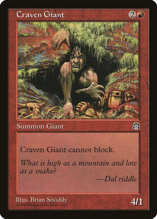 Craven Giant [Stronghold] | Jack's On Queen