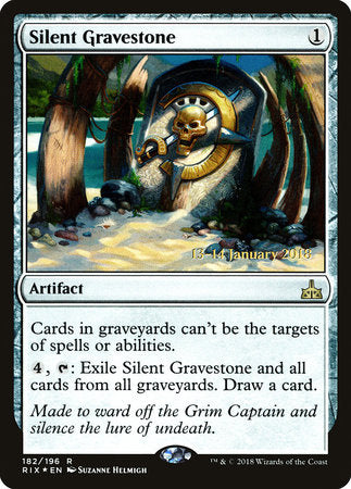 Silent Gravestone [Rivals of Ixalan Promos] | Jack's On Queen