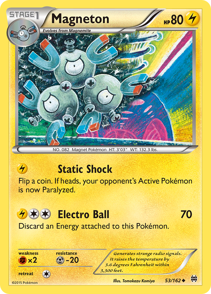 Magneton (53/162) [XY: BREAKthrough] | Jack's On Queen