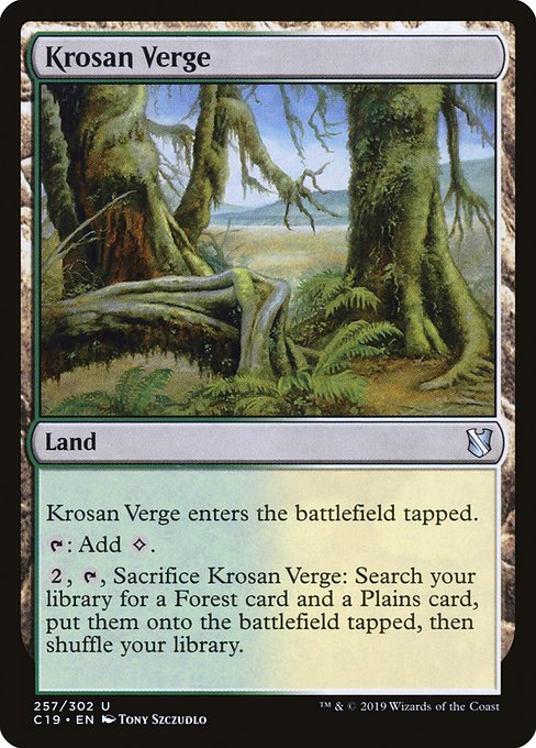 Krosan Verge [Commander 2019] | Jack's On Queen