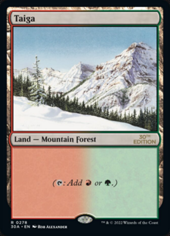 Taiga [30th Anniversary Edition] | Jack's On Queen