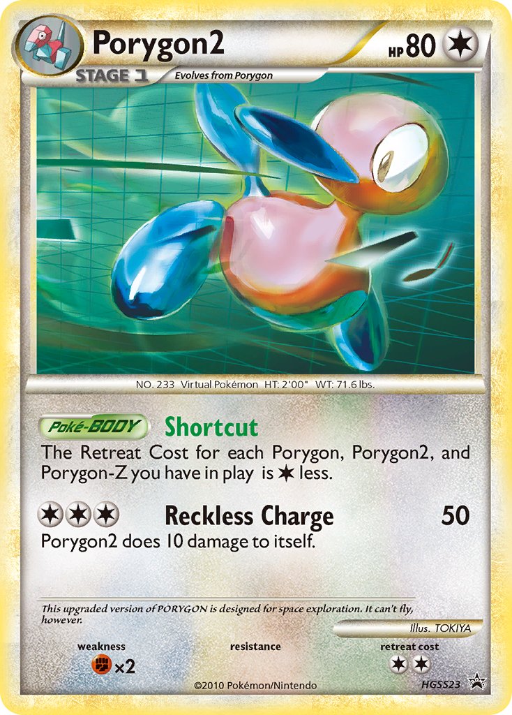 Porygon2 (HGSS23) [HeartGold & SoulSilver: Black Star Promos] | Jack's On Queen