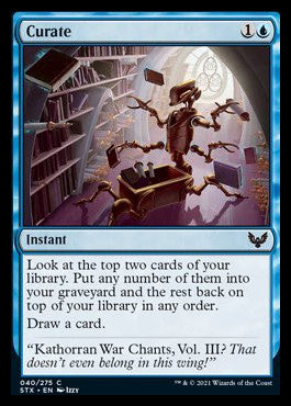 Curate [Strixhaven: School of Mages] | Jack's On Queen