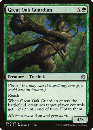Great Oak Guardian [Commander Anthology] | Jack's On Queen
