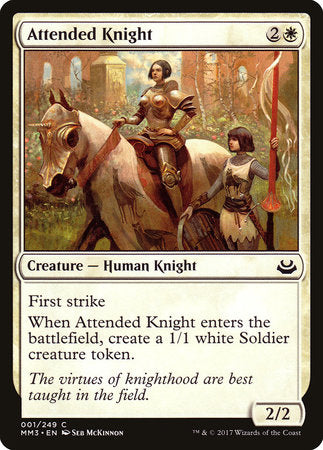 Attended Knight [Modern Masters 2017] | Jack's On Queen