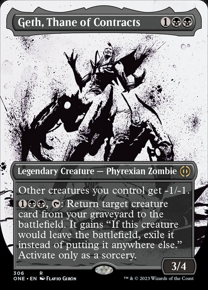 Geth, Thane of Contracts (Borderless Ichor) [Phyrexia: All Will Be One] | Jack's On Queen