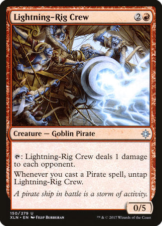 Lightning-Rig Crew [Ixalan] | Jack's On Queen