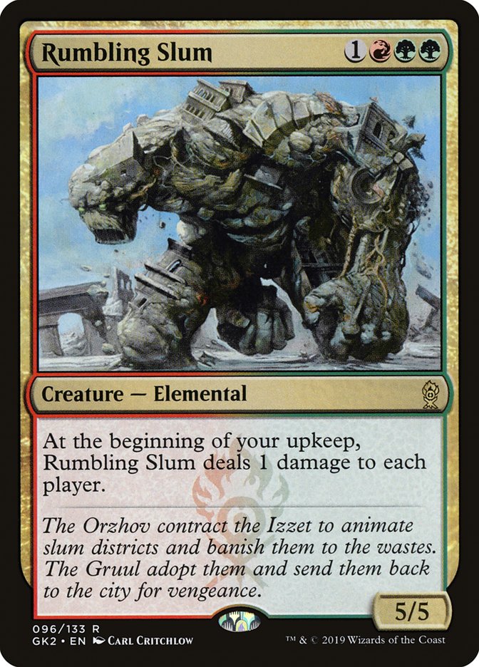 Rumbling Slum [Ravnica Allegiance Guild Kit] | Jack's On Queen