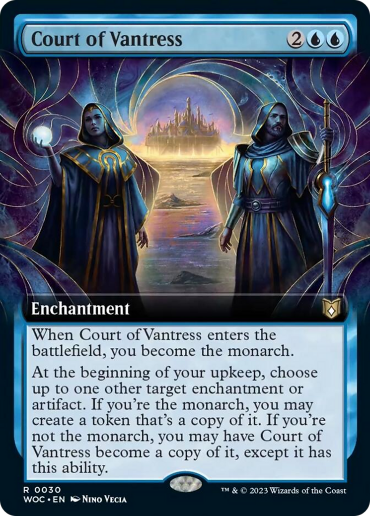 Court of Vantress (Extended Art) [Wilds of Eldraine Commander] | Jack's On Queen