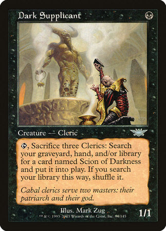 Dark Supplicant [Legions] | Jack's On Queen