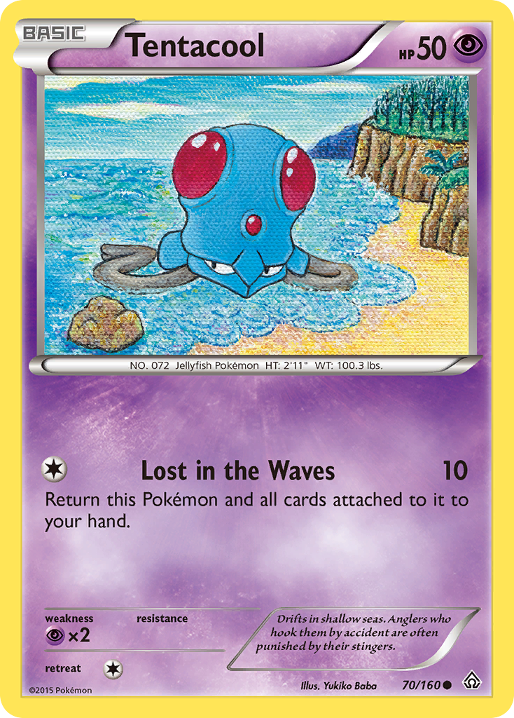 Tentacool (70/160) [XY: Primal Clash] | Jack's On Queen