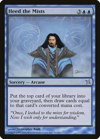 Heed the Mists [Betrayers of Kamigawa] | Jack's On Queen
