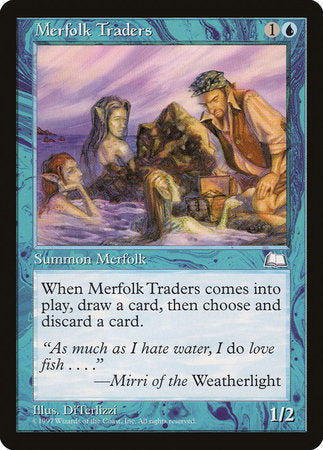 Merfolk Traders [Weatherlight] | Jack's On Queen