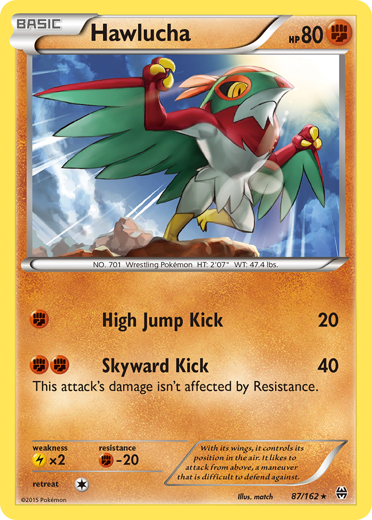 Hawlucha (87/162) [XY: BREAKthrough] | Jack's On Queen