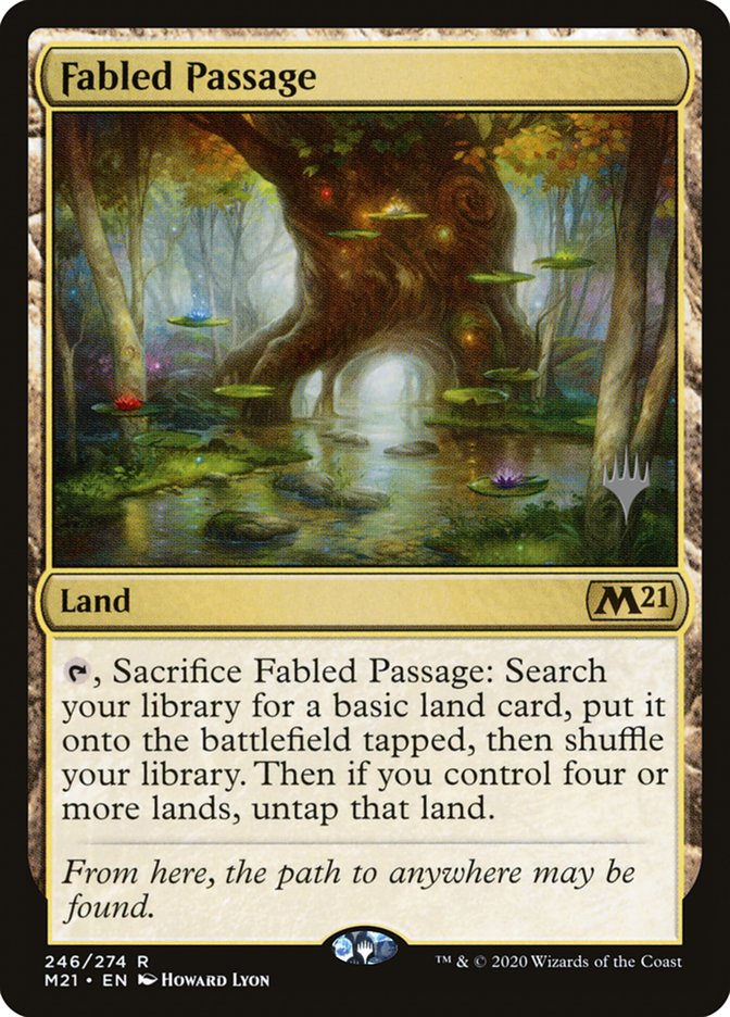 Fabled Passage (Promo Pack) [Core Set 2021 Promos] | Jack's On Queen