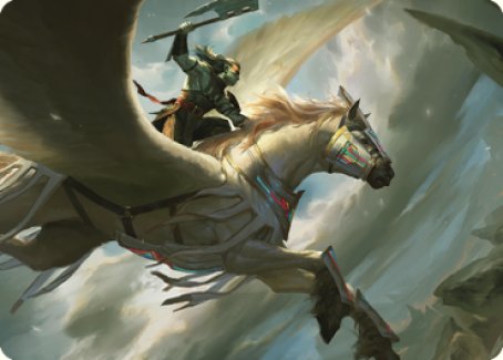 Cleaving Skyrider Art Card [Dominaria United Art Series] | Jack's On Queen