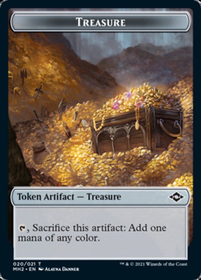 Treasure Token (#20) [Modern Horizons 2 Tokens] | Jack's On Queen