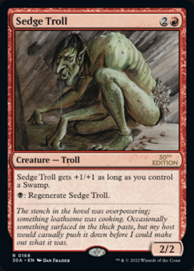Sedge Troll [30th Anniversary Edition] | Jack's On Queen