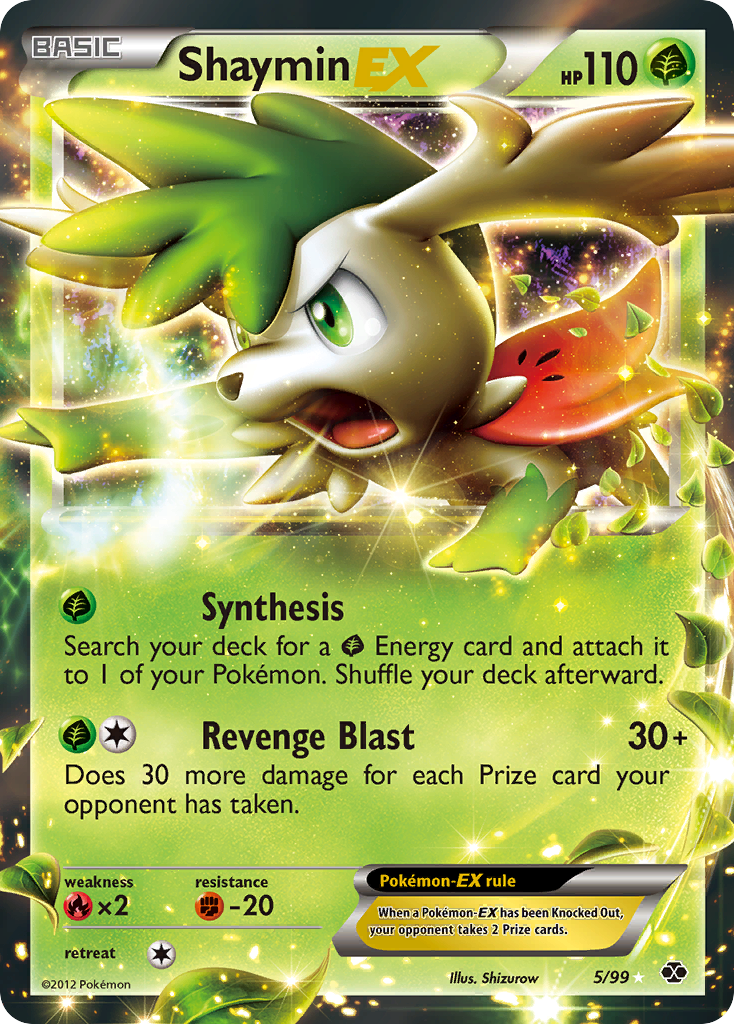 Shaymin EX (5/99) [Black & White: Next Destinies] | Jack's On Queen