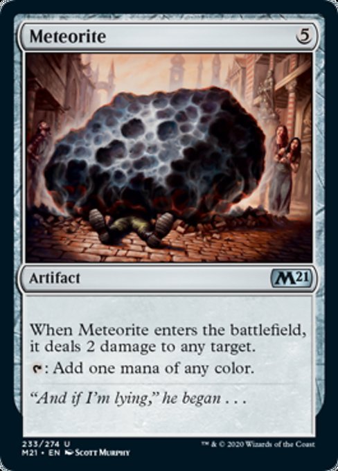 Meteorite [Core Set 2021] | Jack's On Queen