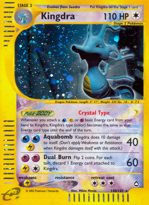 Kingdra (148/147) [Aquapolis] | Jack's On Queen