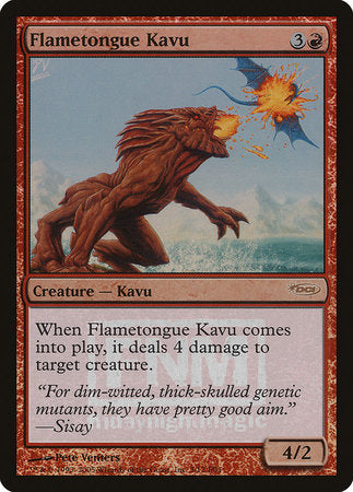 Flametongue Kavu [Friday Night Magic 2005] | Jack's On Queen