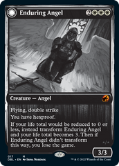 Enduring Angel // Angelic Enforcer [Innistrad: Double Feature] | Jack's On Queen