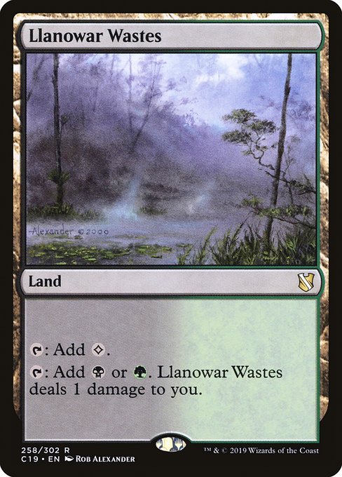 Llanowar Wastes [Commander 2019] | Jack's On Queen