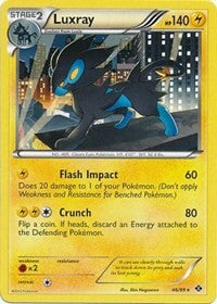 Luxray (46/99) (Theme Deck Exclusive) [Black & White: Next Destinies] | Jack's On Queen