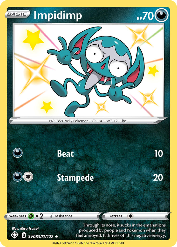 Impidimp (SV083/SV122) [Sword & Shield: Shining Fates] | Jack's On Queen