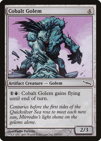 Cobalt Golem [Mirrodin] | Jack's On Queen