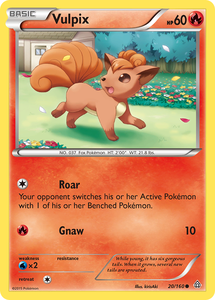 Vulpix (20/160) [XY: Primal Clash] | Jack's On Queen