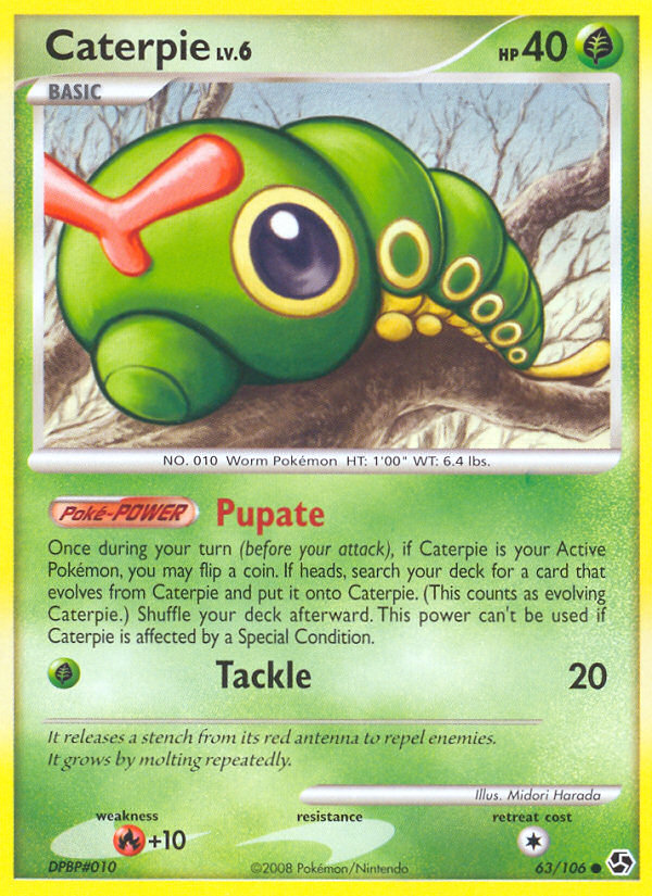 Caterpie (63/106) [Diamond & Pearl: Great Encounters] | Jack's On Queen