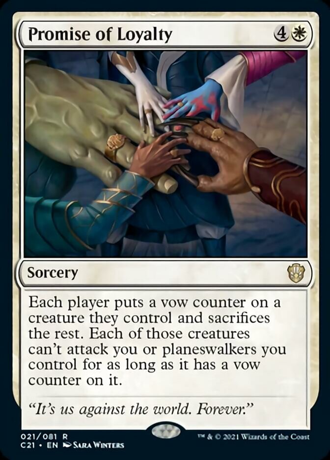 Promise of Loyalty [Commander 2021] | Jack's On Queen