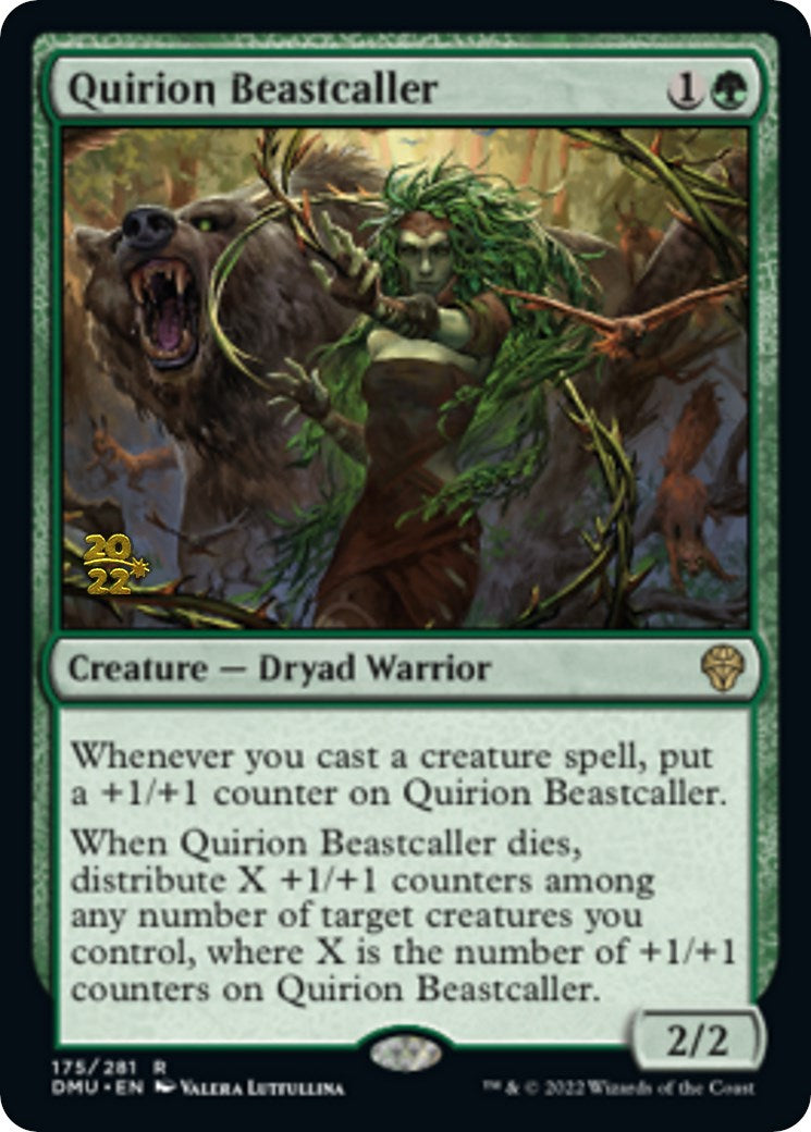 Quirion Beastcaller [Dominaria United Prerelease Promos] | Jack's On Queen