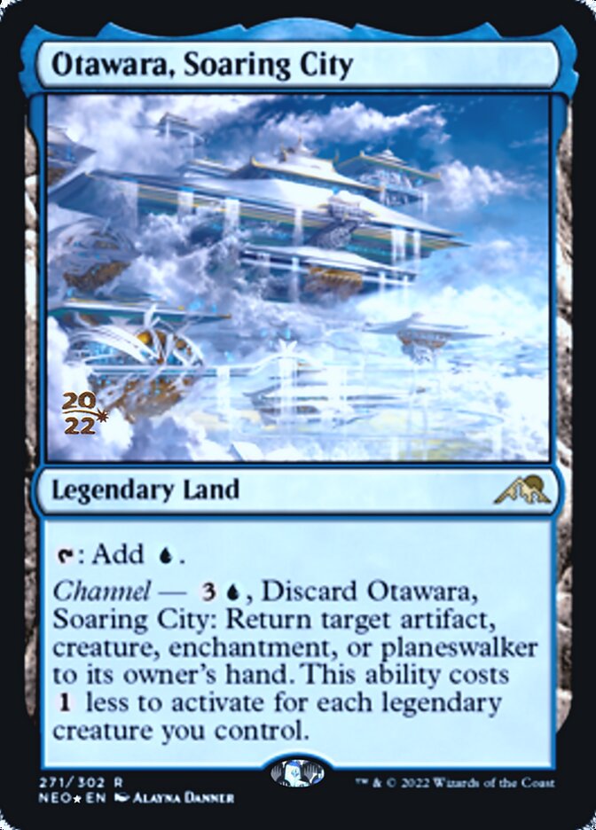 Otawara, Soaring City [Kamigawa: Neon Dynasty Prerelease Promos] | Jack's On Queen