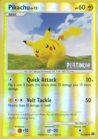 Pikachu (70/100) [Burger King Promos: 2009 Collection] | Jack's On Queen