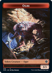 Ogre // Zombie Double-Sided Token [Starter Commander Decks] | Jack's On Queen