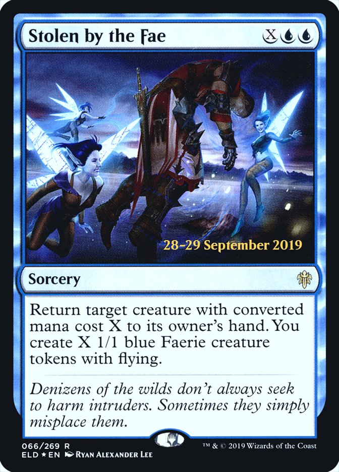 Stolen by the Fae  [Throne of Eldraine Prerelease Promos] | Jack's On Queen