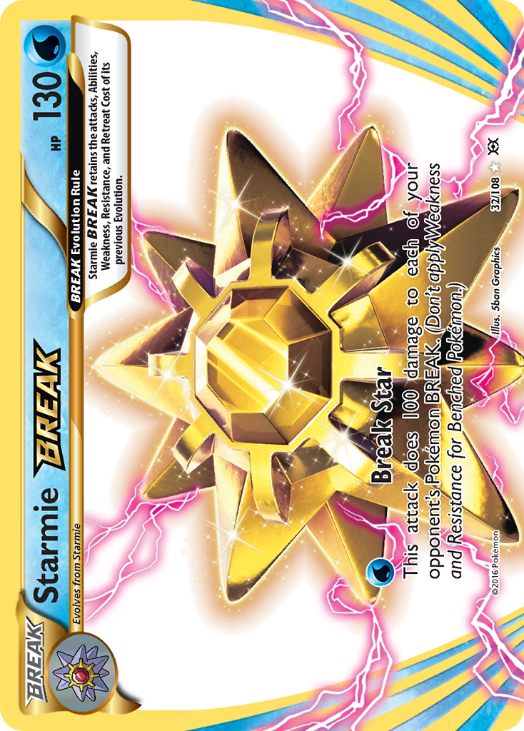 Starmie BREAK (32/108) [XY: Evolutions] | Jack's On Queen