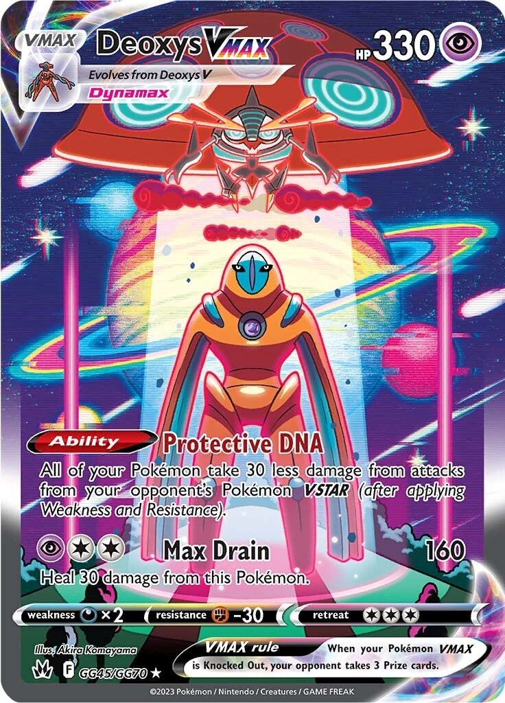 Deoxys VMAX (GG45/GG70) [Sword & Shield: Crown Zenith] | Jack's On Queen