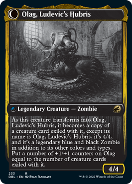 Ludevic, Necrogenius // Olag, Ludevic's Hubris [Innistrad: Double Feature] | Jack's On Queen